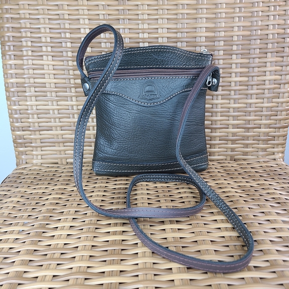 Cartera Bandolera Handbags - Cartera Bandolera Brown Leather Crossbody Bag Small